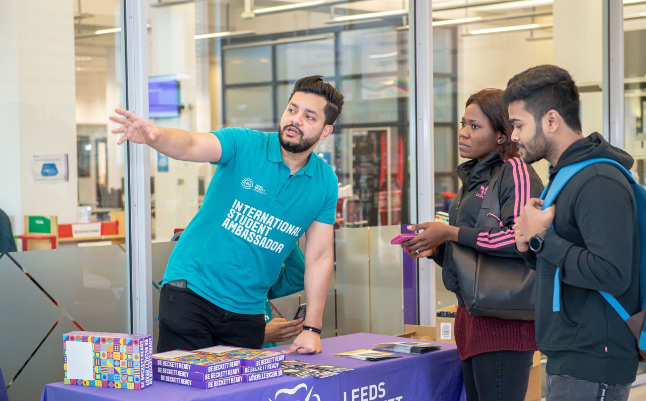 leeds beckett ambassador