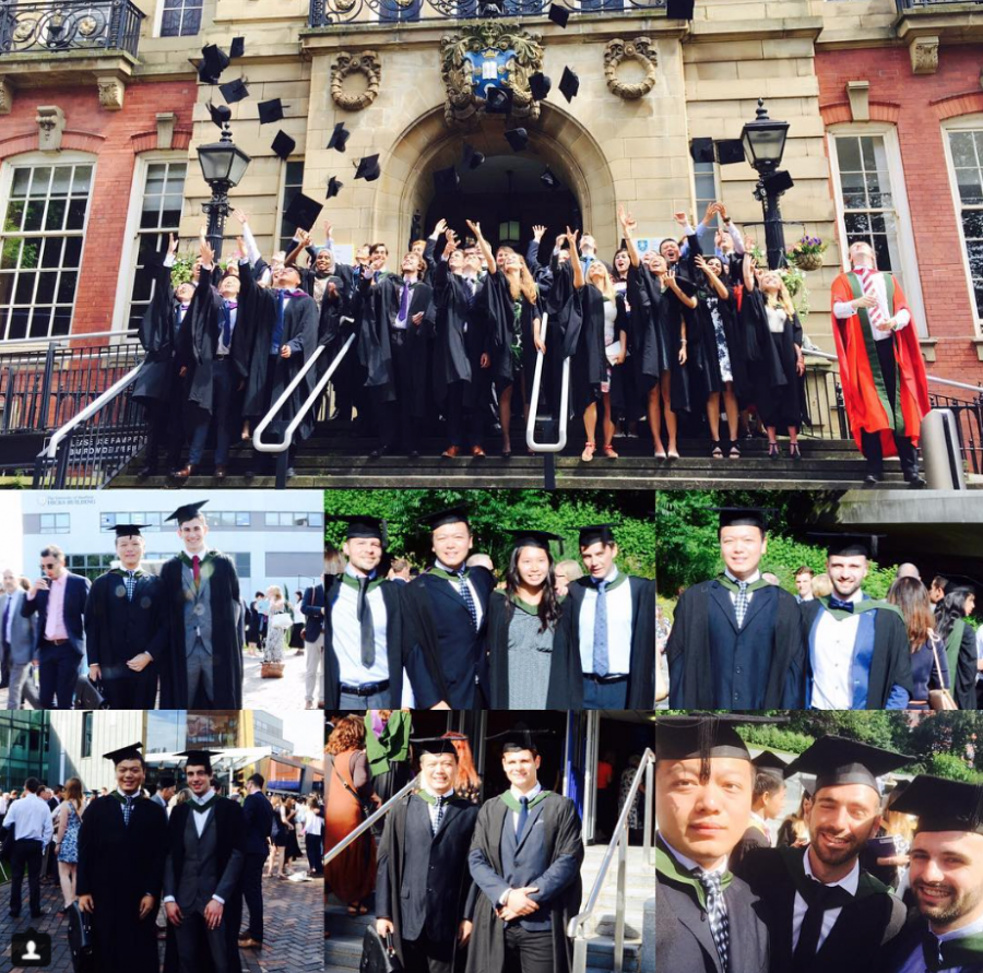 Graduation at the University of Sheffield