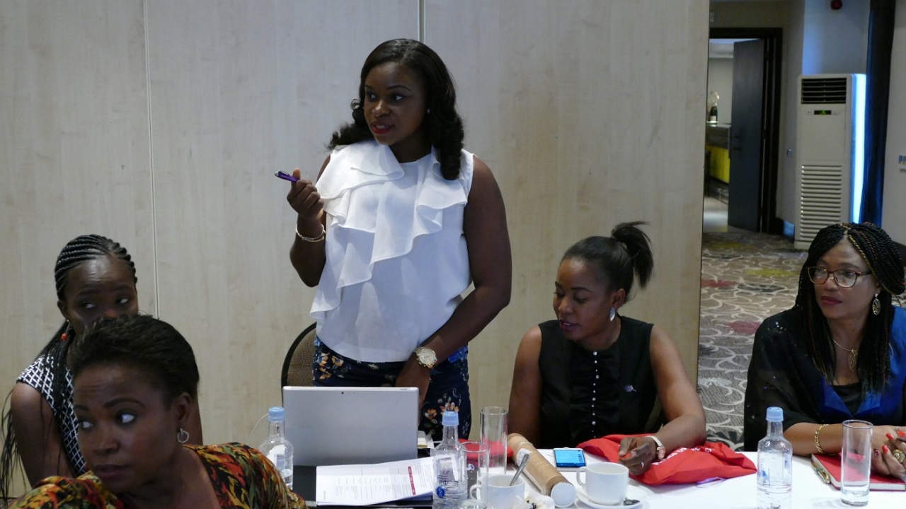 Delegate asking a question