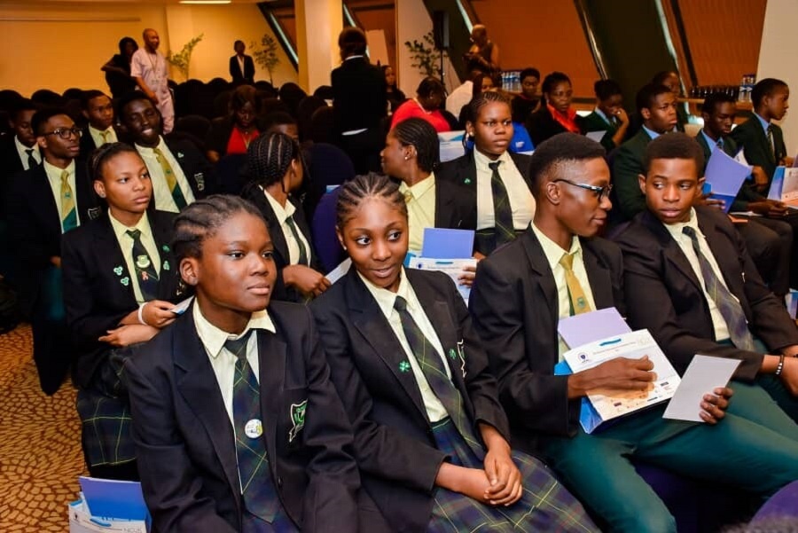 students from local schools