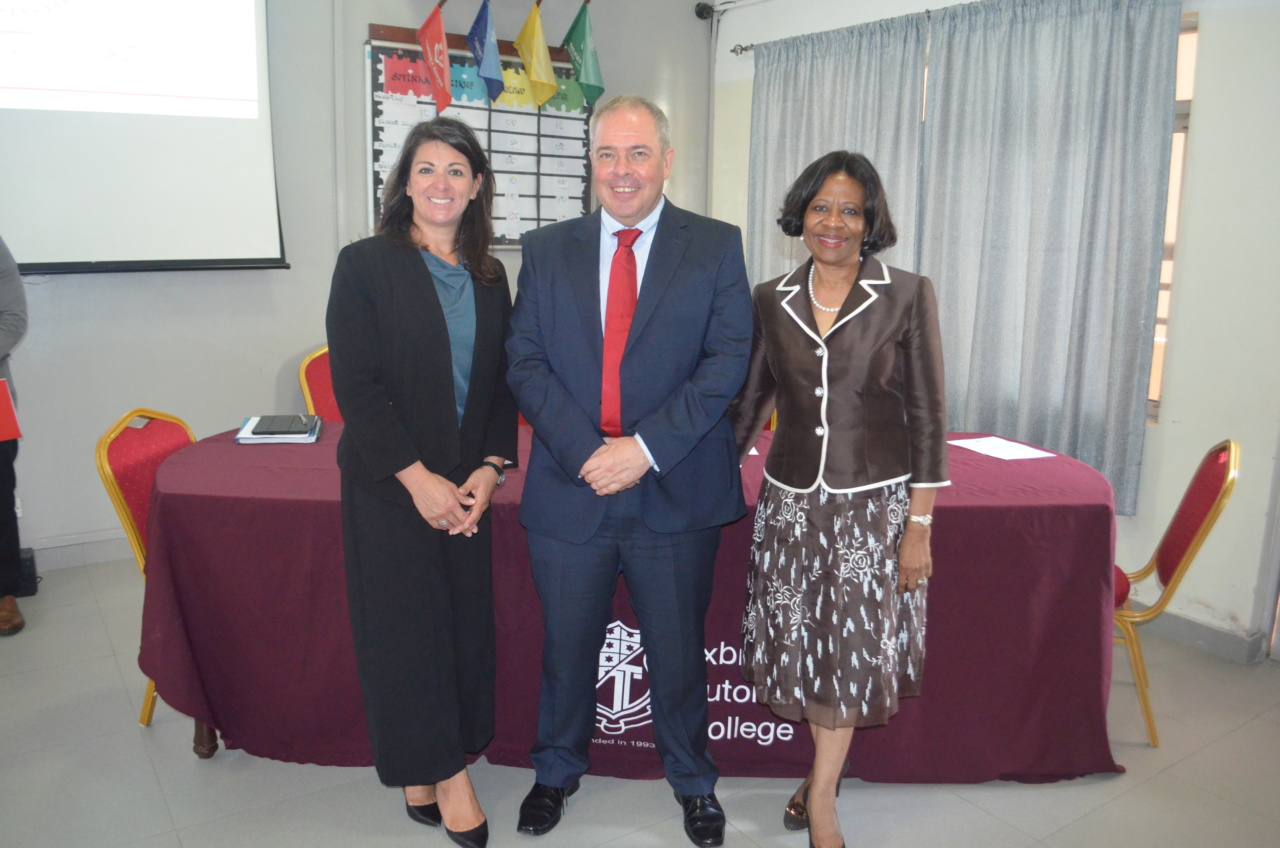 Maria McKenna, Stephen Forbes & Dr Femi Ogunsanya
