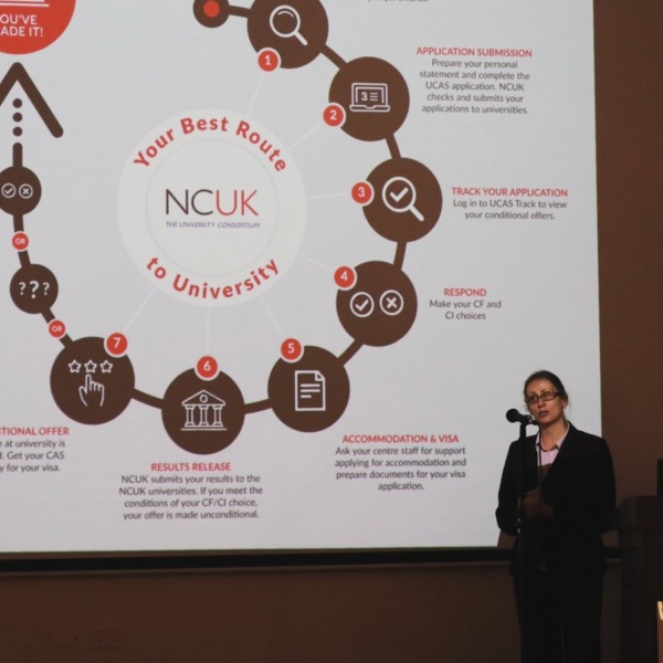 NCUK Placement Training and Parent Evening across China