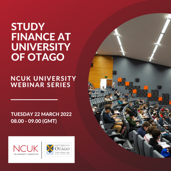 University Webinar Series: University of Otago
