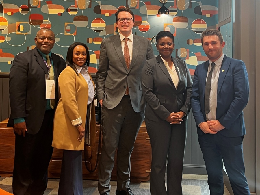 NCUK CEO and Turks and Caicos Islands Government Officials