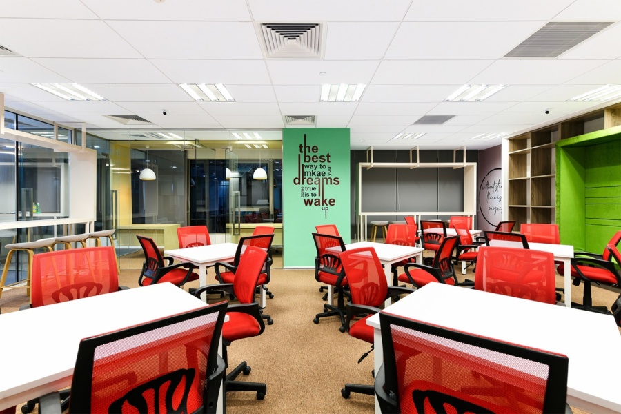 Study area at Campus One