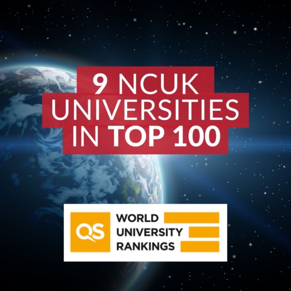 NCUK’s University Network Shines in QS World University Rankings 2024