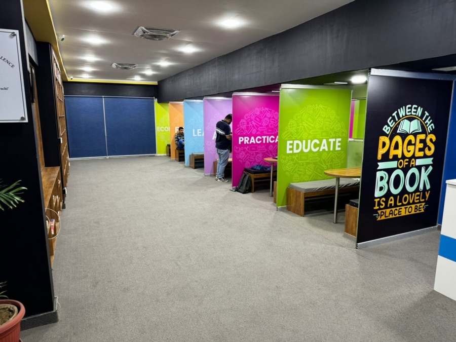 Image of a study are at ICE