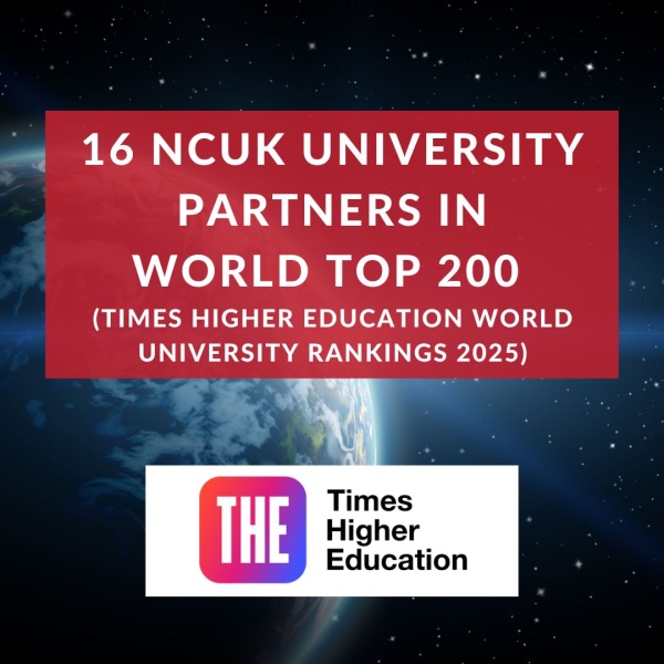 NCUK Congratulates University Partners in THE World University Rankings 2025